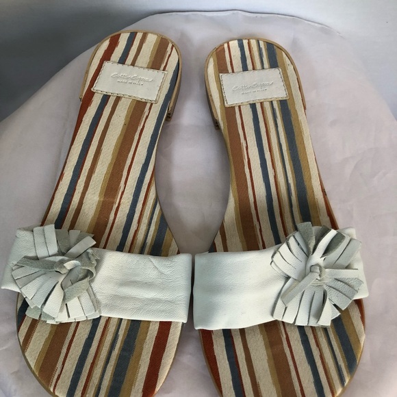 SOTTO SOPRA LEATHER SANDALS - Picture 5 of 8